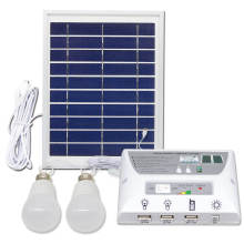Kit de iluminación verde de panel solar plegable multifuncional